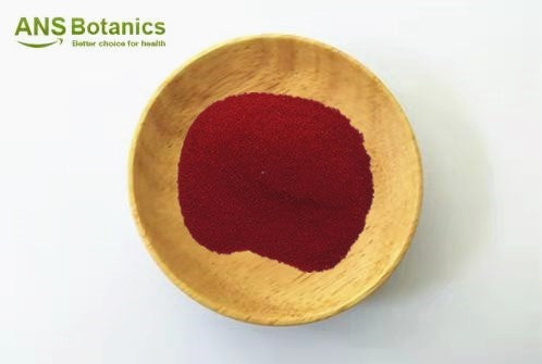 Lycopene powder is a bright red natural pigment found in tomatoes and other red fruits and vegetables, such as red carrots, watermelons, and papayas.